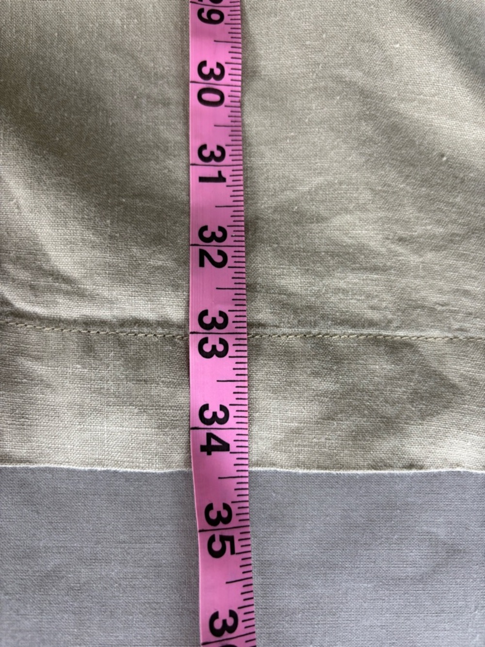 Everlane Button-Front Short Sleeve Linen Shirt Dress in Olive-Taupe Medium - Picture 7 of 9